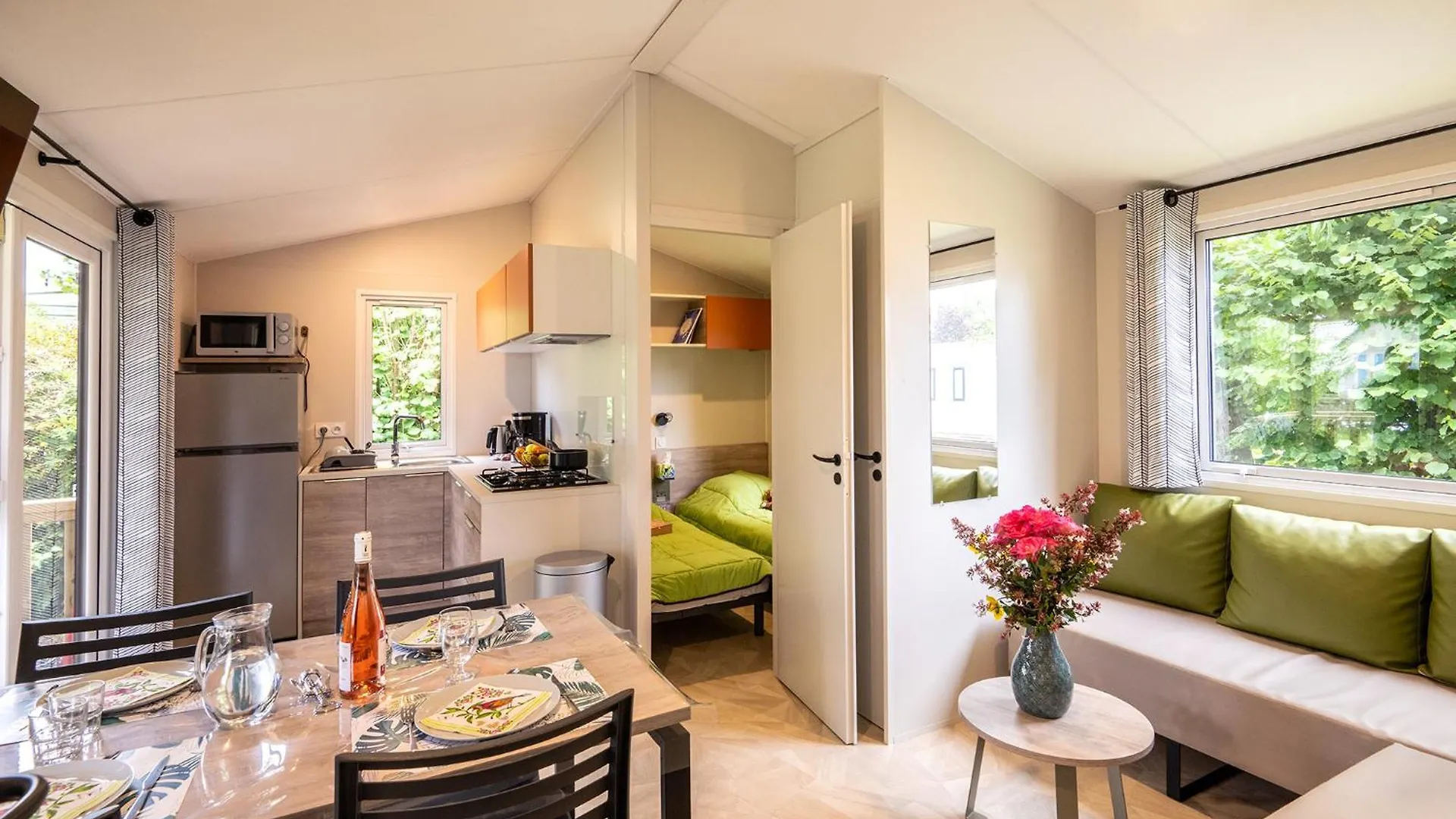 Camping Mobil-Home Premium Avec Spa Privatif Pordic
